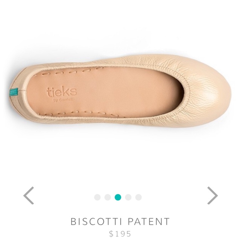 Size 8 Tieks Biscotti color, Best Offer